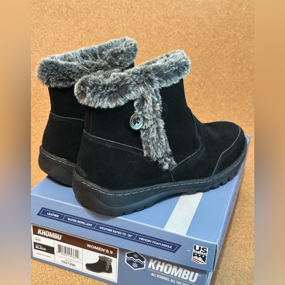 KHOMBU - LEATHER BOOTS- Sz 9
